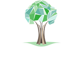 Matthew Clements Tree Service White Logo